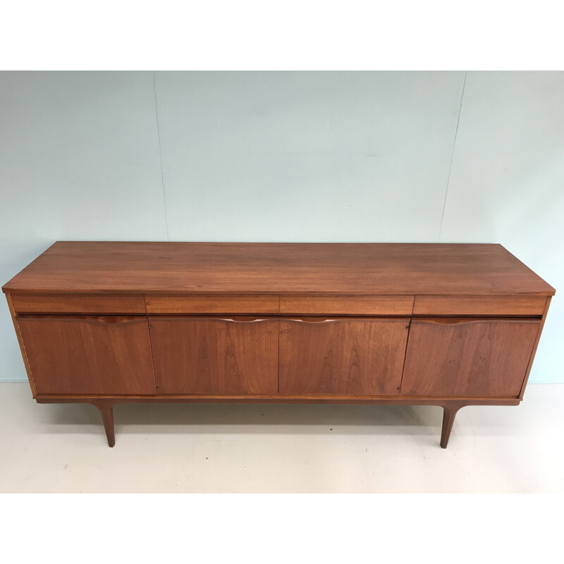 Long Austinsuite teak sideboard - 1960s