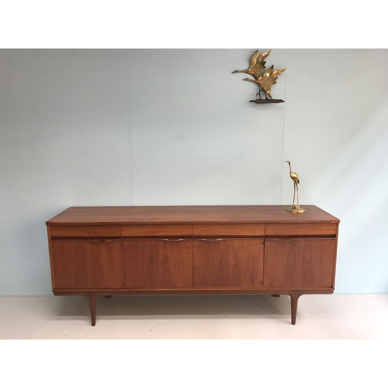 Long Austinsuite teak sideboard - 1960s