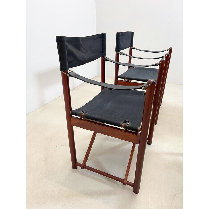 Mid-century folding dining set by Hyllinge Møble, Denmark 1970s