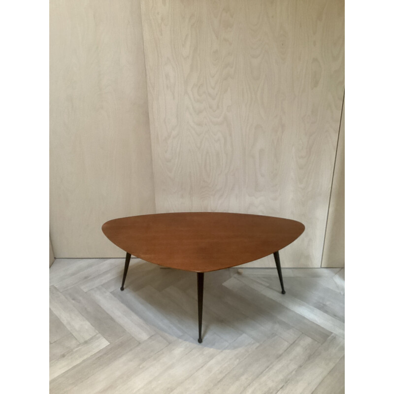 Vintage Pastoe kidney coffee table Tb 39 by Cees Braakman, 1953