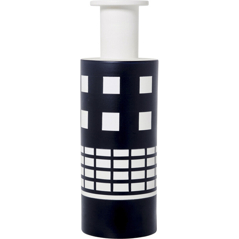 Vintage ceramic vase by Ettore Sottsass for Bitossi Montelupo, 1980s