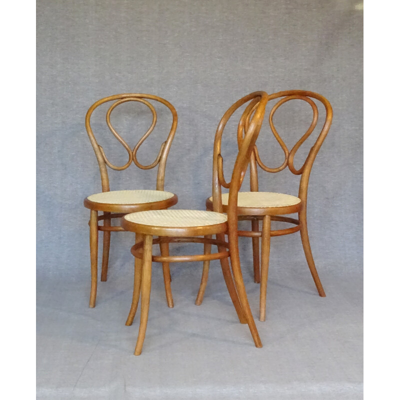 Conjunto de 5 cadeiras vintage n 20 por Kohn