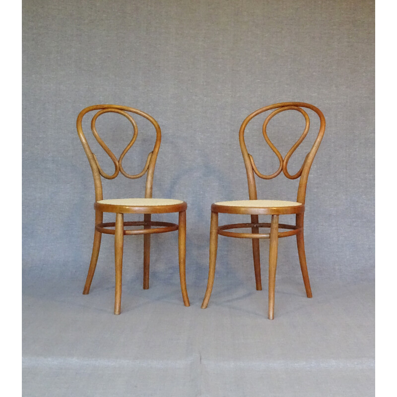 Lot von 5 Stühle Vintage n 20 von Kohn