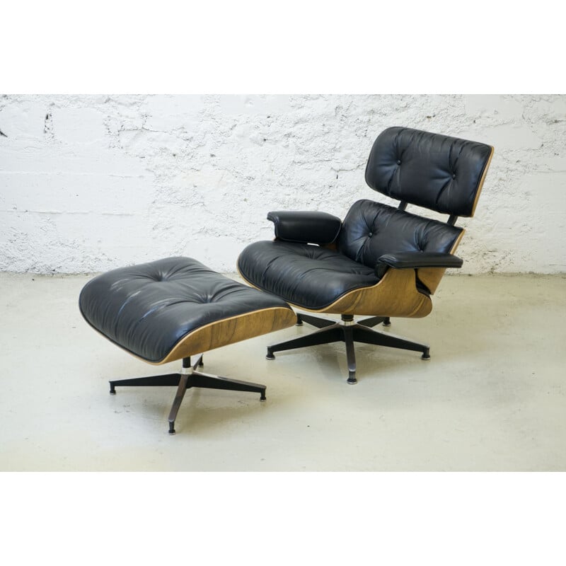 Eames Rosewood Lounge Chair for Herman Miller - 1960s