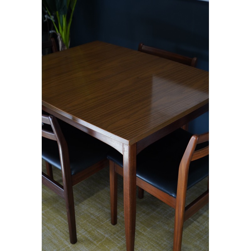 Mid century dining set by A and Fh