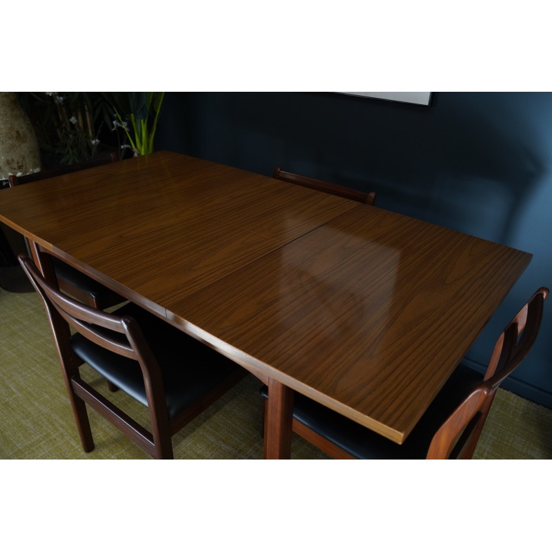 Mid century dining set by A and Fh