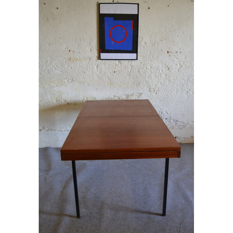 Table à repas en acajou Minvielle, ARP - 1950