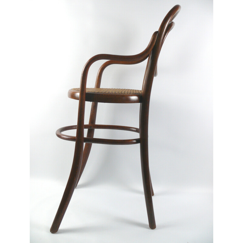 Cadeira alta para crianças Vintage bentwood de Thonet