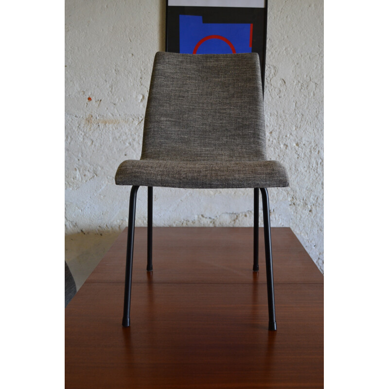 Suite de quatre chaises Groupe IV Charron, René-Jean Caillette - 1950s