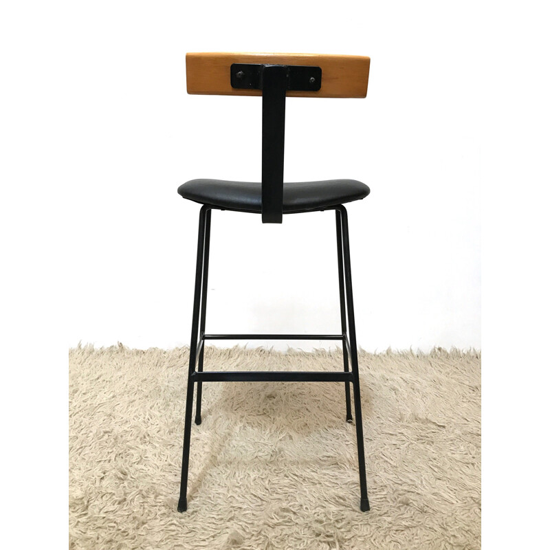 Tabouret de bar vintage Kandya par Frank Guille - 1950