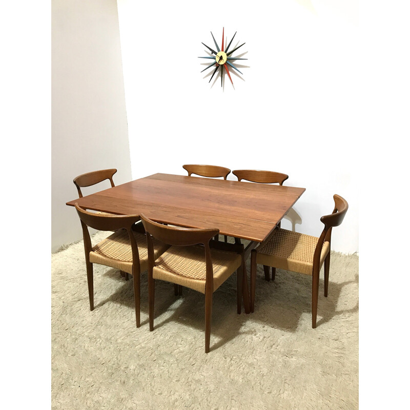 Trioh Møbler dining table in teak - 1960s
