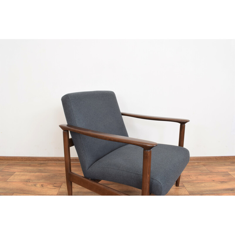 Pair of mid-century Polish armchairs by Edmund Homa, 1960s