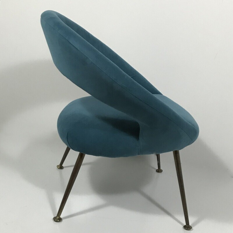Italienischer Vintage-Sessel von Gastone Rinaldi, 1960