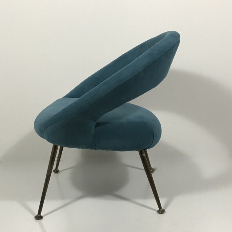 Vintage Italian armchair by Gastone Rinaldi, 1960