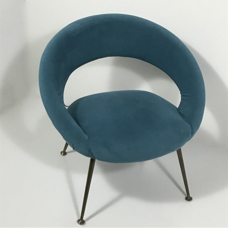 Fauteuil italien vintage de Gastone Rinaldi, 1960