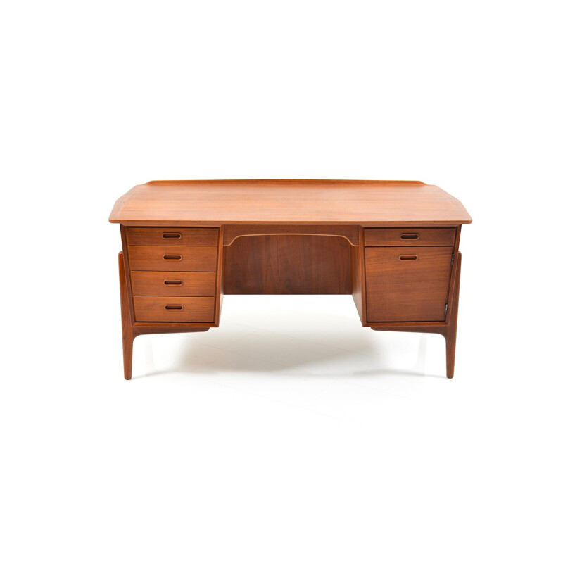 Mid Century Danish Teak Desk by Svend Aage Madsen - 1950s