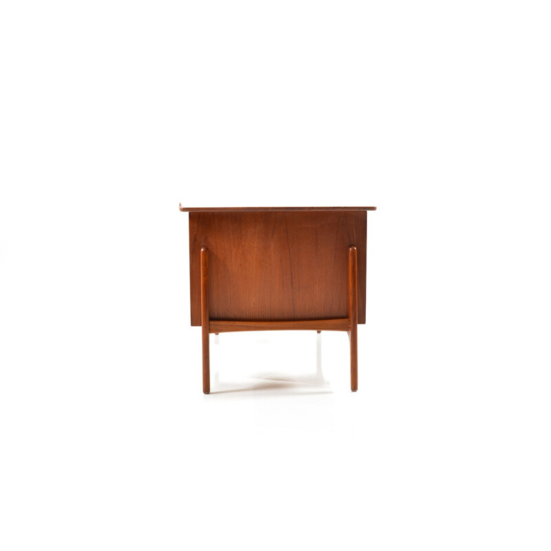 Mid Century Danish Teak Desk by Svend Aage Madsen - 1950s