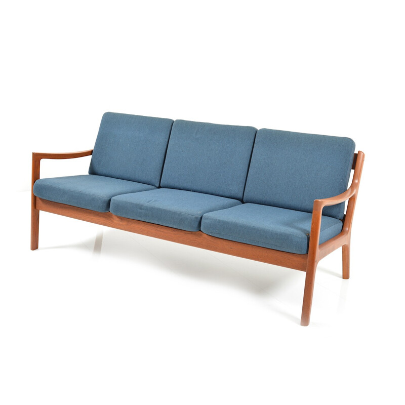 Senator 3-seater in teak by Ole Wanscher - 1960s