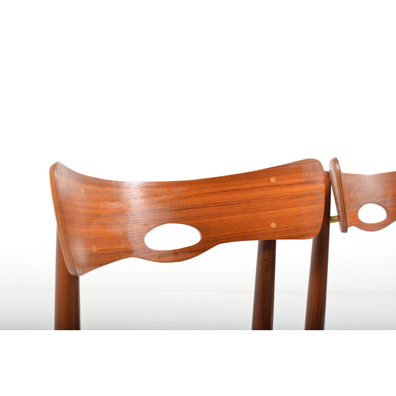 Pair of danish Bramin Chairs in teak - 1960s