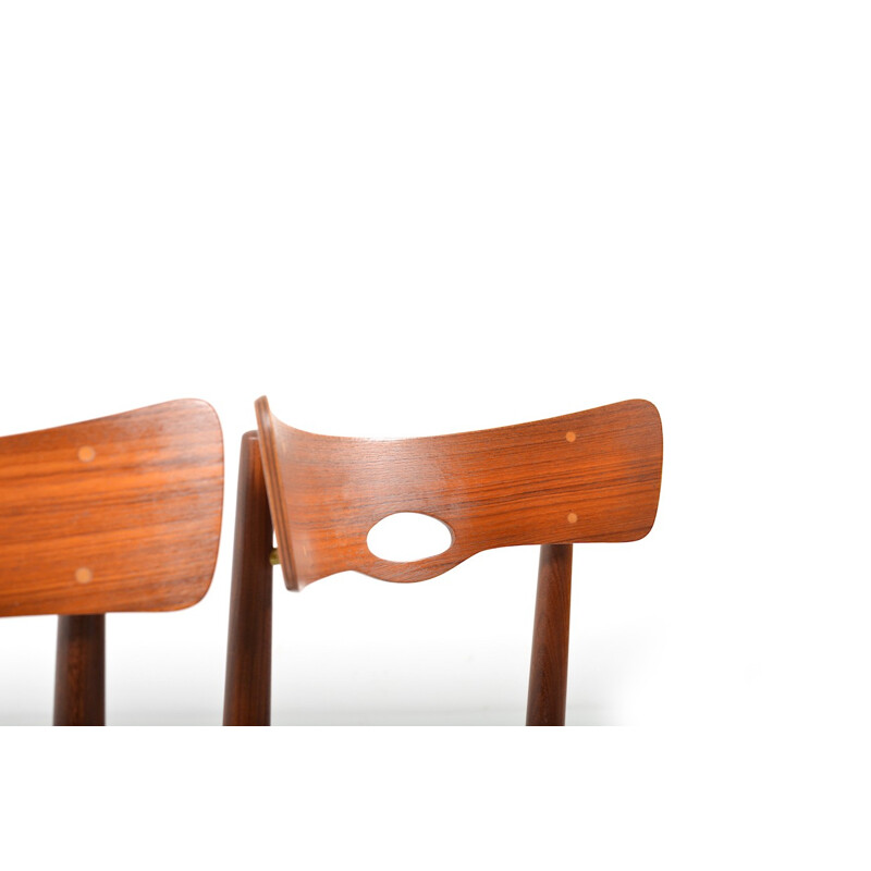 Pair of danish Bramin Chairs in teak - 1960s
