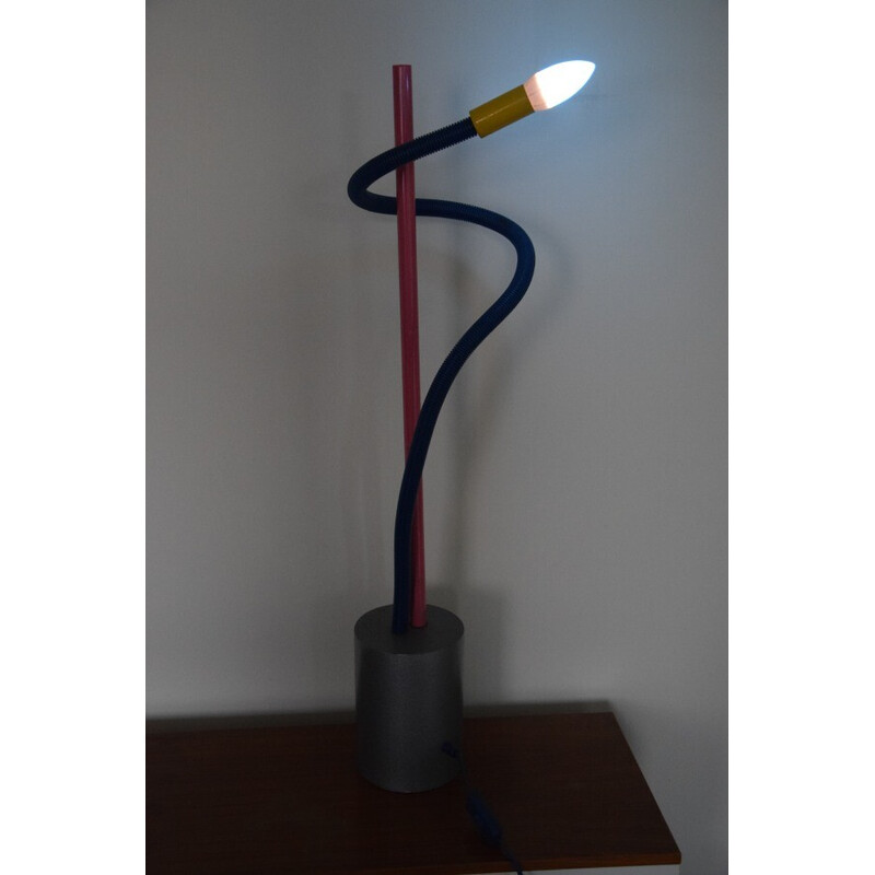 Lampe vintage De Lucchi Sinerpica, 1980