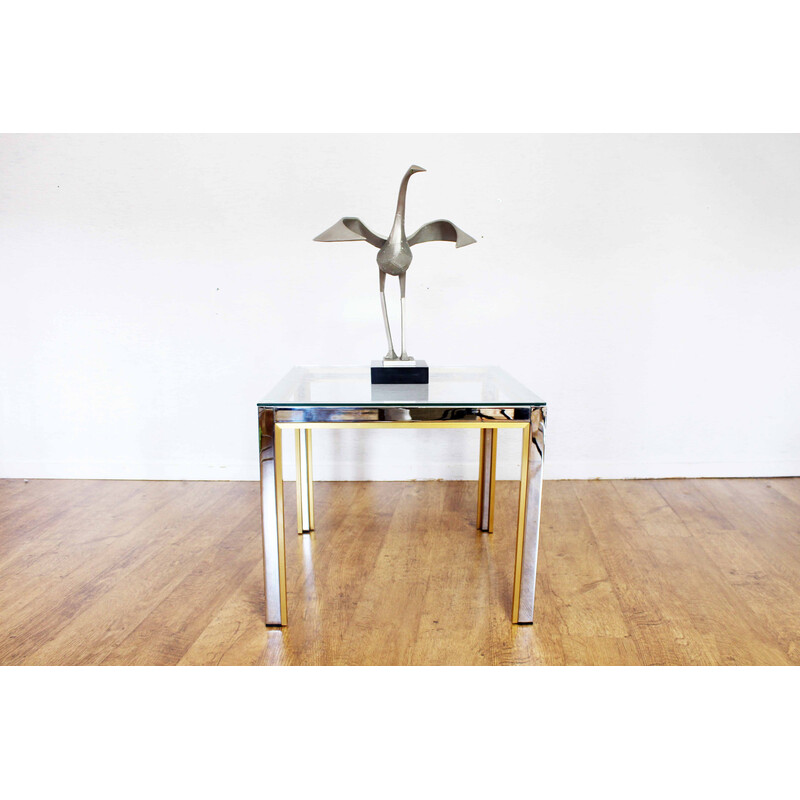 Vintage coffee table by Renato Zevi, Italy 1970