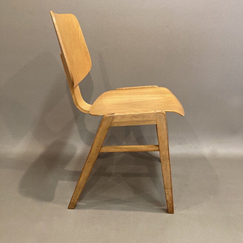 Set van 4 vintage stoelen van "Egon Eiermann", 1950