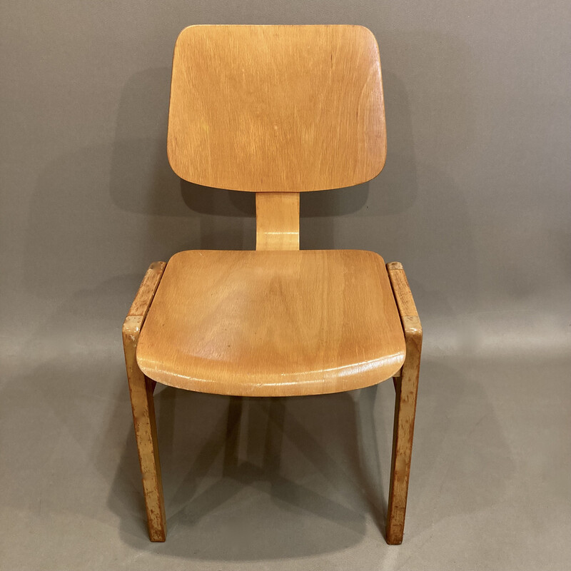 Set of 4 vintage chairs by "Egon Eiermann", 1950