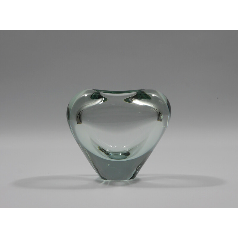 Danish vintage Menuet vase by Per Lütken for Holmegaard, 1960