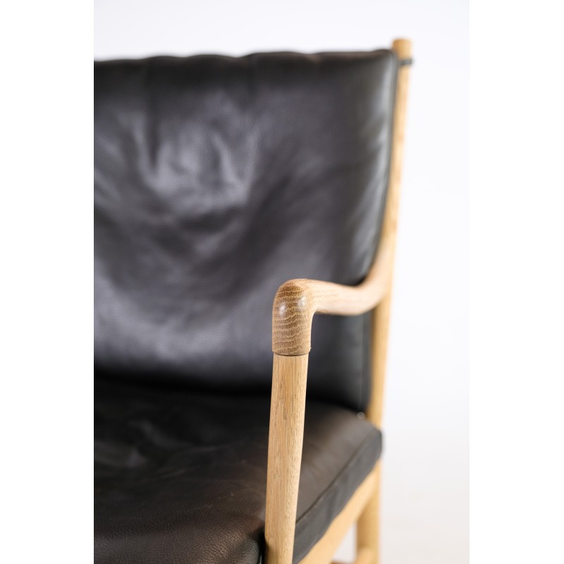 Paar Kolonial Vintage Sessel Modell Ow149 von Ole Wanscher für Carl Hansen und Søn
