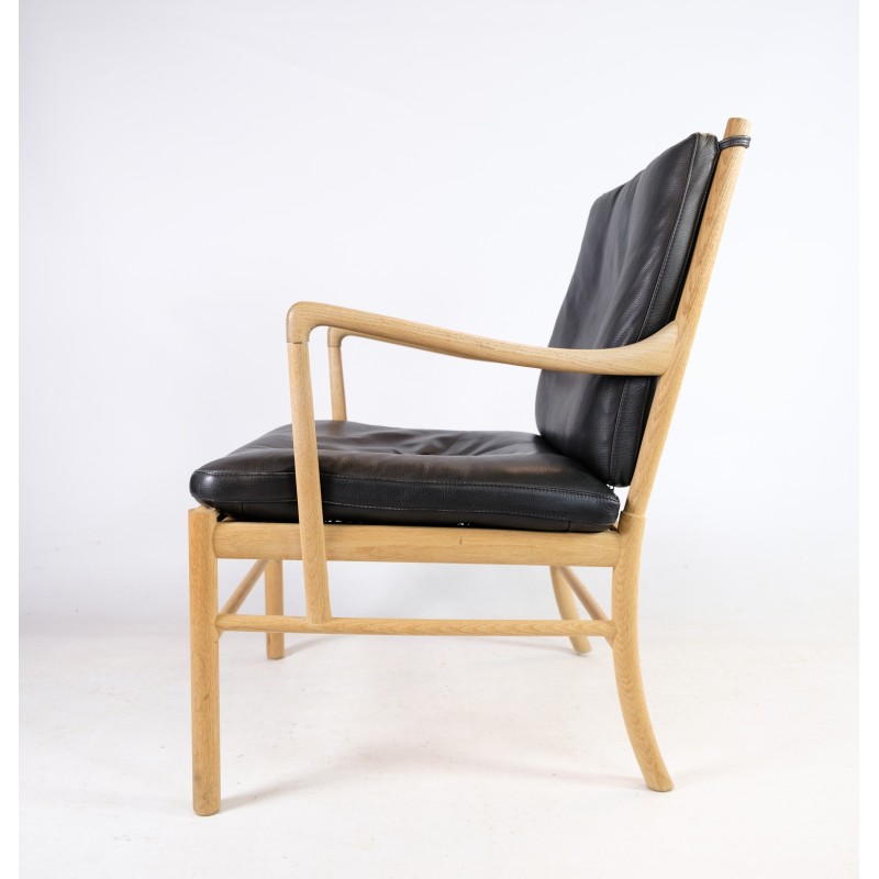 Paar Kolonial Vintage Sessel Modell Ow149 von Ole Wanscher für Carl Hansen und Søn