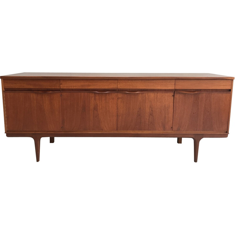 Long Austinsuite teak sideboard - 1960s