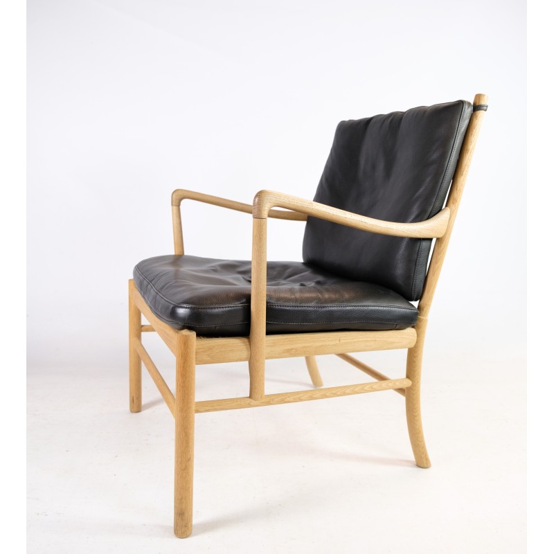 Paar vintage koloniale fauteuils model Ow149 van Ole Wanscher voor Carl Hansen en Søn.