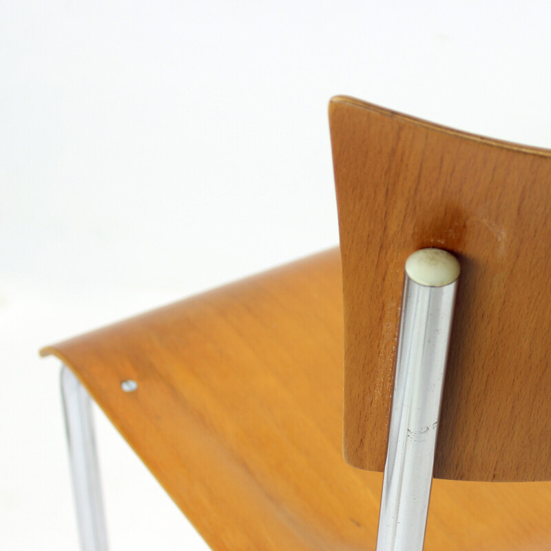 Vintage molded plywood chair by Mart Stam for Thonet, Czechoslovakia 1950