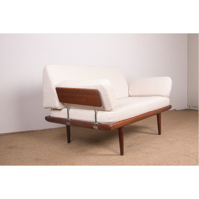 Minerva vintage teak sofa von Peter Hvidt und Orla Molgaard Nielsen für France et Son, Dänemark 1960