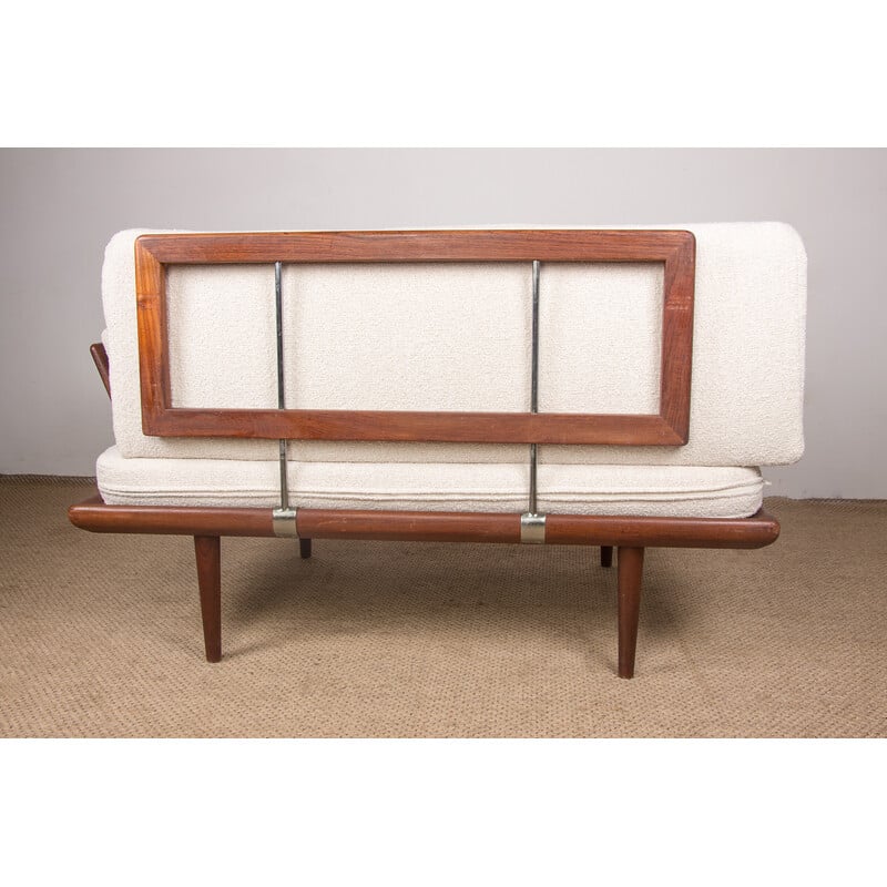 Minerva vintage teak sofa by Peter Hvidt and Orla Molgaard Nielsen for France et Son, Denmark 1960