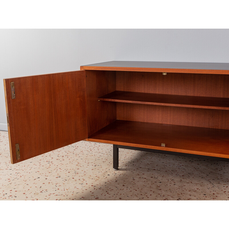 Vintage teak sideboard with three doors, Germany 1960s