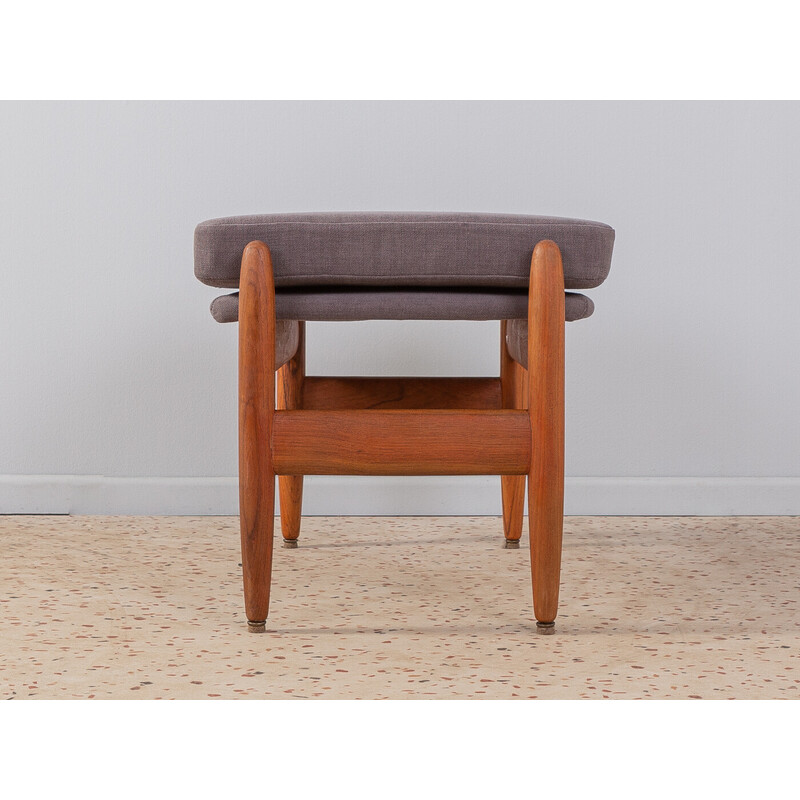 Vintage stool by Hans Olsen for Frem Rojle, Denmark 1960s