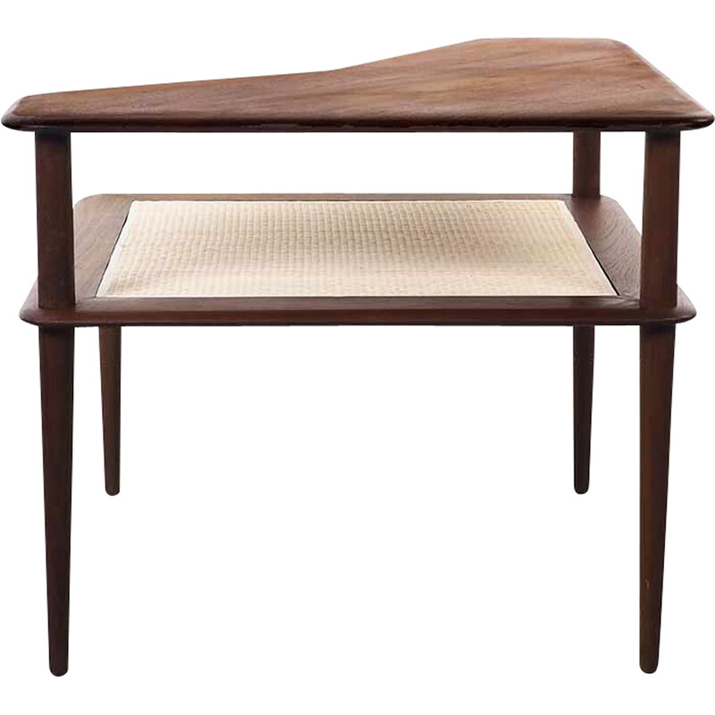 Mesa de centro vintage de Peter Hvidt y Orla Mølgaard para France and Son, Dinamarca 1957