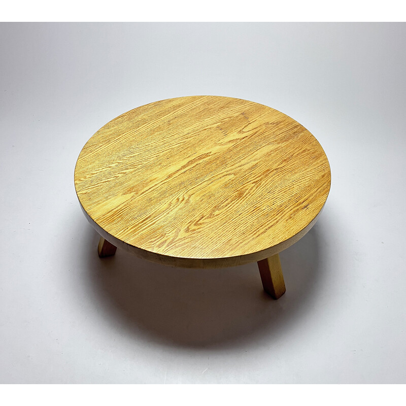 Mid century oakwood coffee table, 1960s