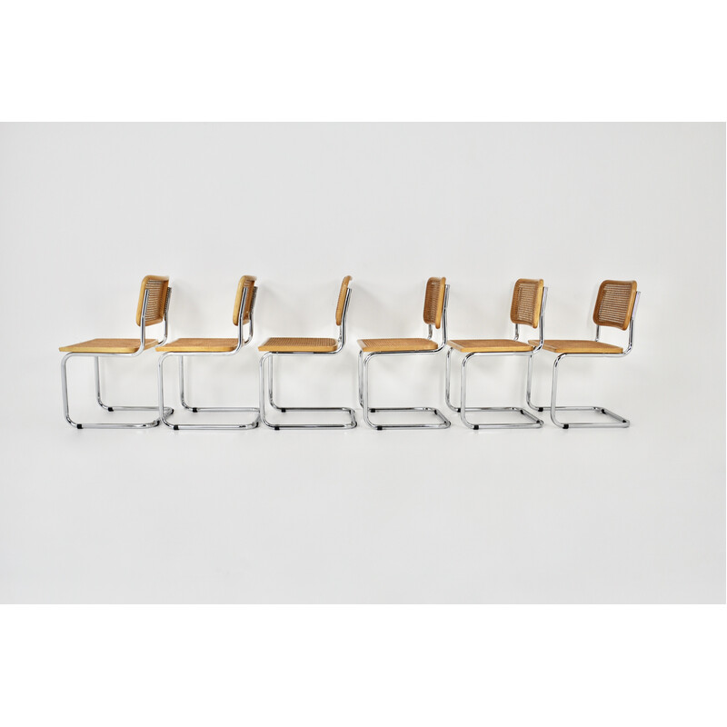 Set di 6 sedie vintage di Marcel Breuer