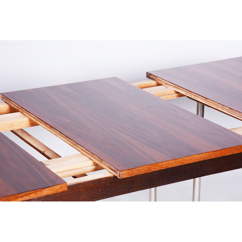 Table pliante vintage Bauhaus tchèque par Robert Slezak, 1930