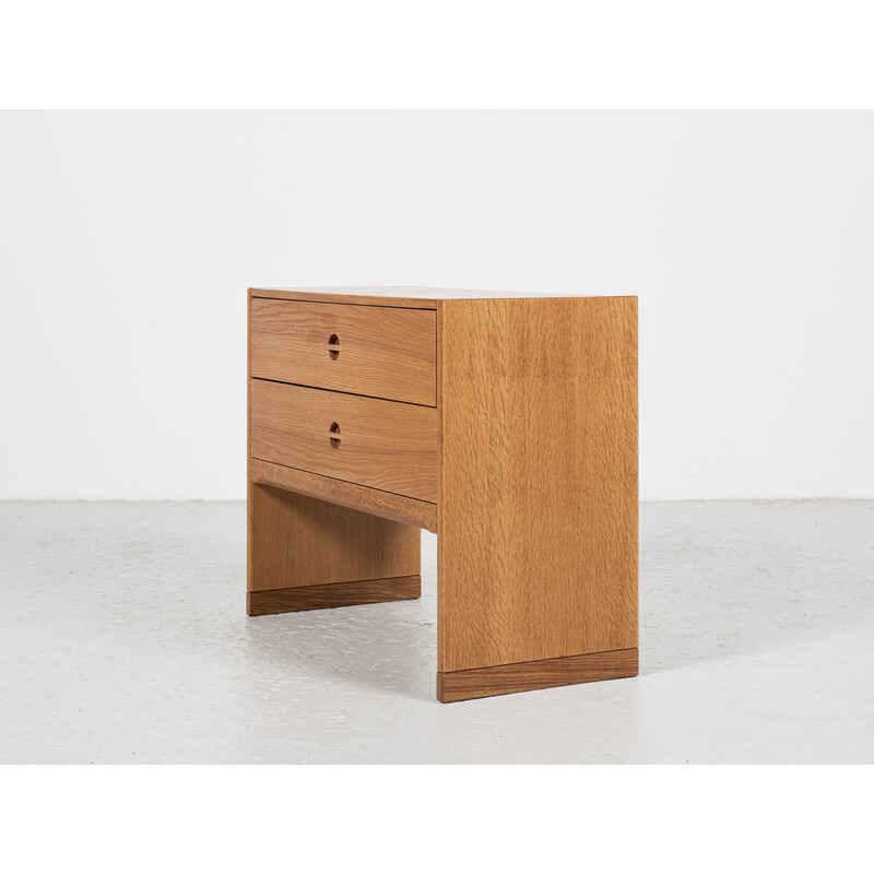 Vintage Danish mirror and chest of drawers by Kai Kristiansen for Aksel Kjersgaard, 1960s