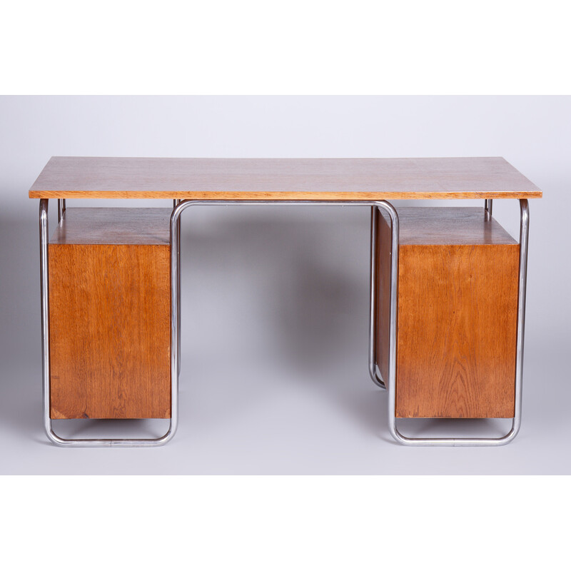 Bauhaus vintage writing desk by Robert Slezak, 1930s