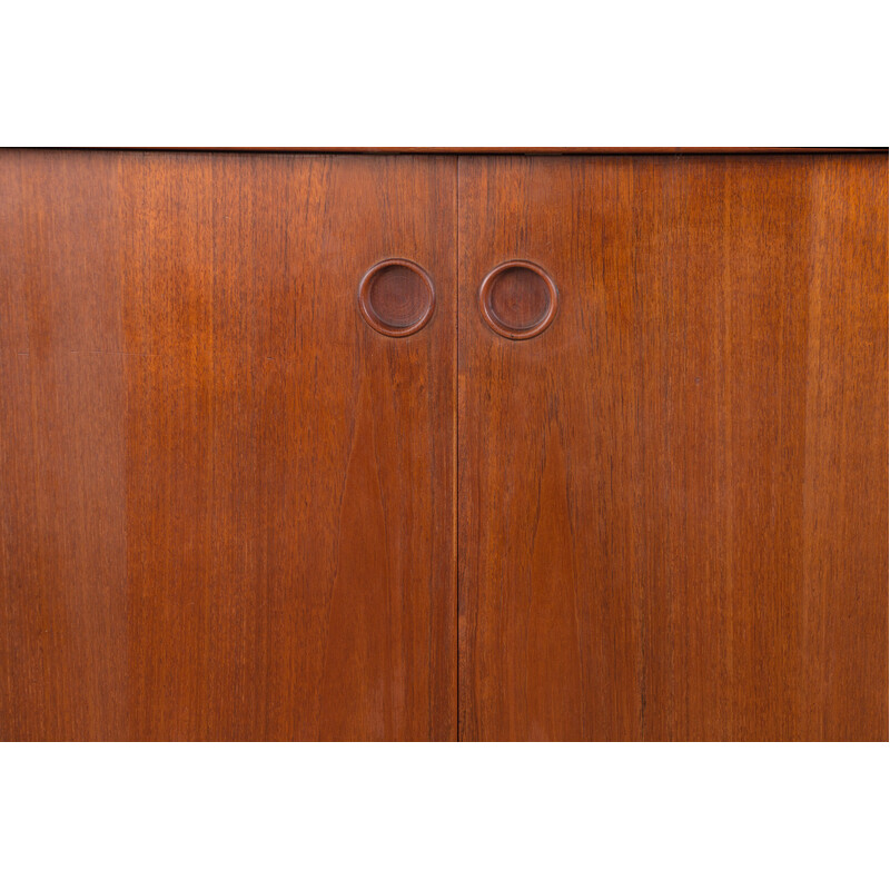 Vintage Deense enfilade in teak door Arne Hovmand-Olsen voor Mogens Kold, 1960