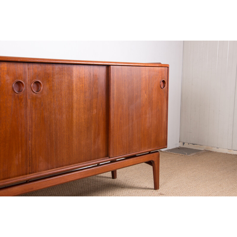 Enfilade danese d'epoca in teak di Arne Hovmand-Olsen per Mogens Kold, 1960