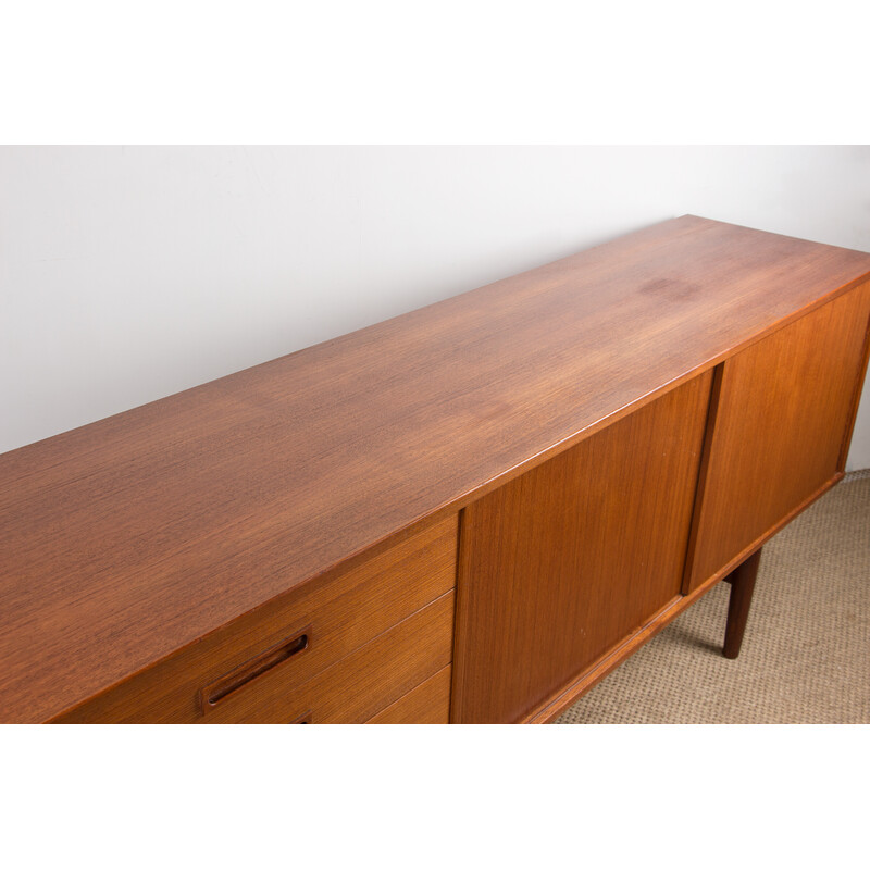 Vintage Danish sideboard in teak by Arne Hovmand-Olsen for Mogens Kold, 1960