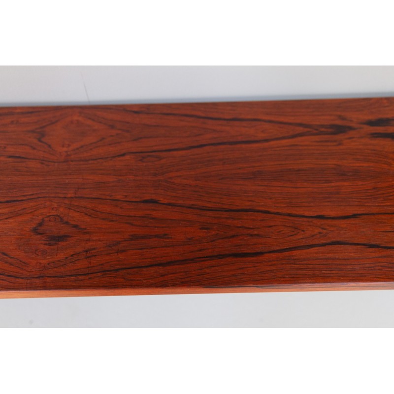 Vintage rosewood wall unit by Kai Kristiansen for Fm, Denmark 1960