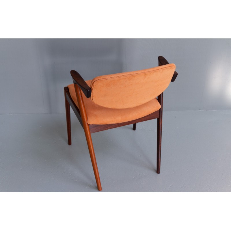 Vintage rosewood armchair by Kai Kristiansen for Schou Andersen, Denmark 1960