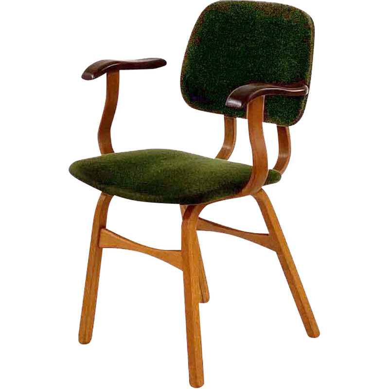 spreiding verwerken veld Vintage stoel met armleuningen